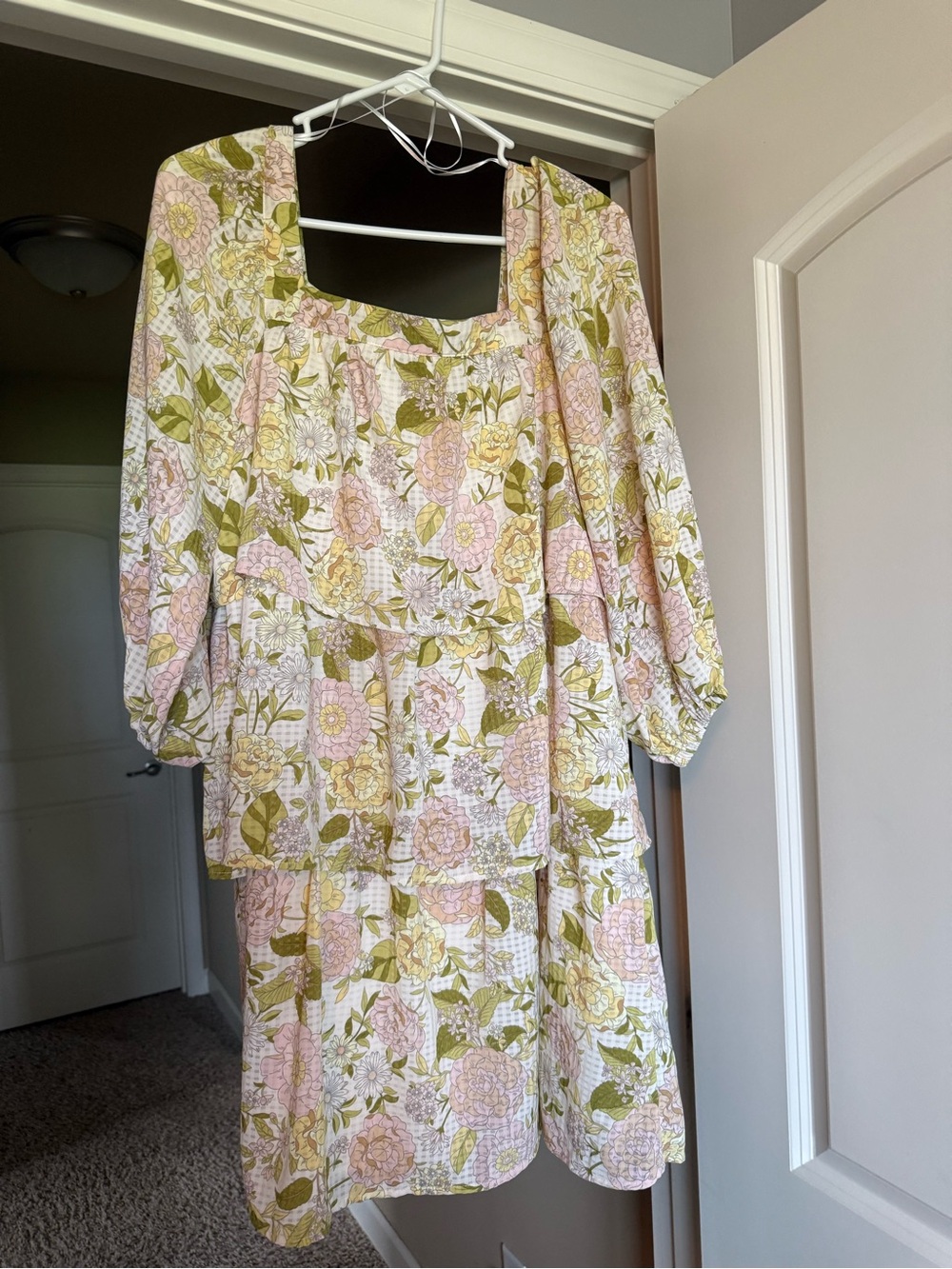 Women’s Who What Wear Tiered Dress